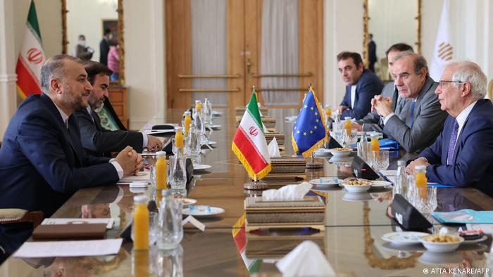 EU and Iranian officials got discussions back on track in June after talks broke down