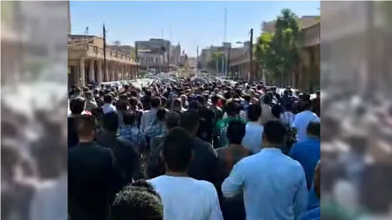 Major protest by Iran National Steel Group workers in Ahvaz