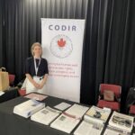 Dr Jo Grady, General Secretary of UCU visiting CODIR stand at the Congress